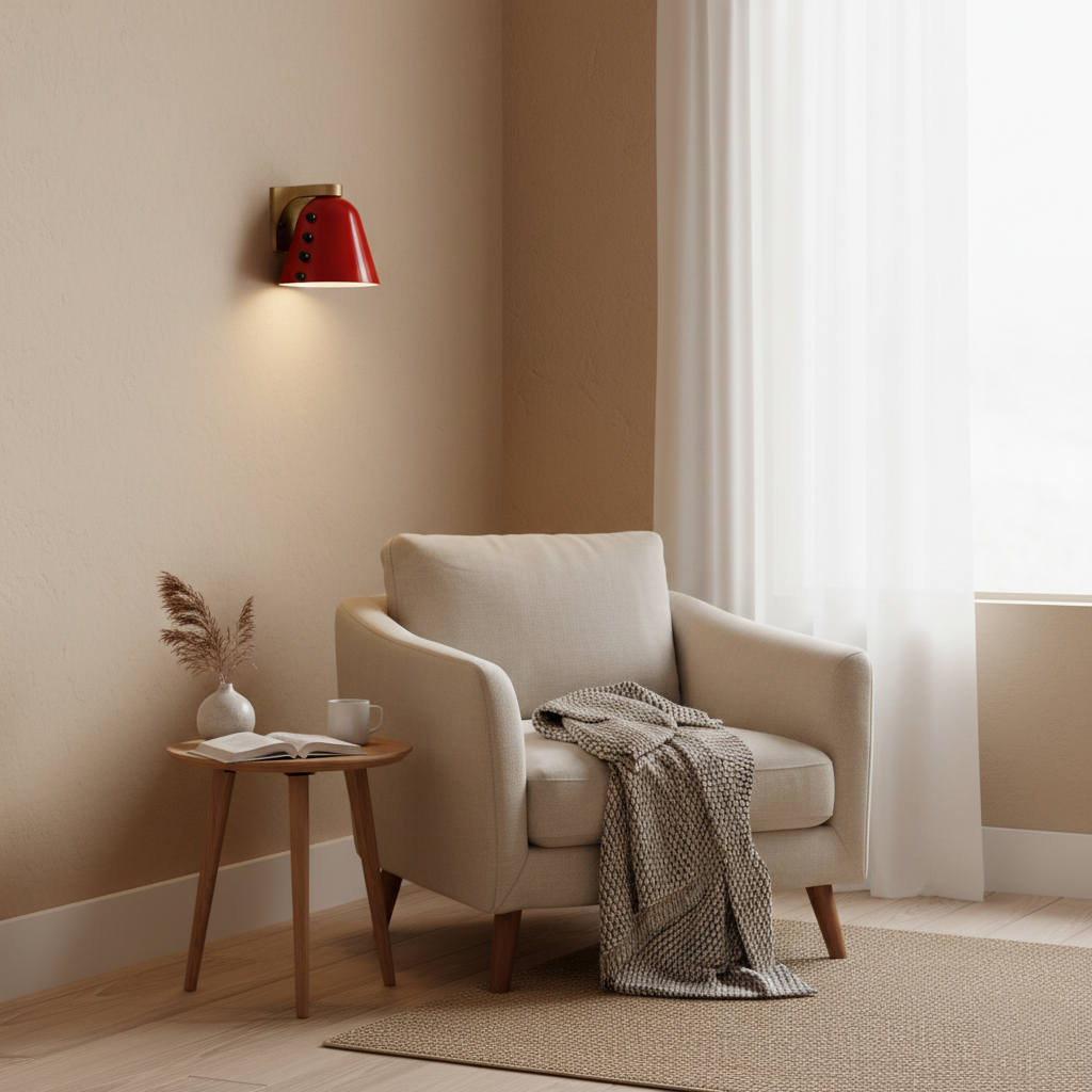 Makki Modern Ceramic Minimalist Wall Lamp