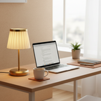 Classic Wireless Elegance Fabric Table Lamp