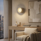 Dylan Bauhaus Minimalist Ceramic Wall Light