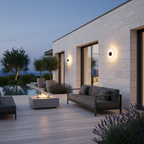 Ciro Modern Round Metal Wall Lamp