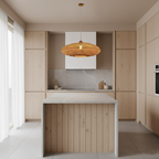Treasure of the Dawn Bamboo Rattan Pendant Light