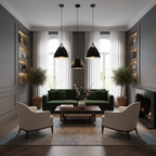 Arden Nordic Metal Pendant Light