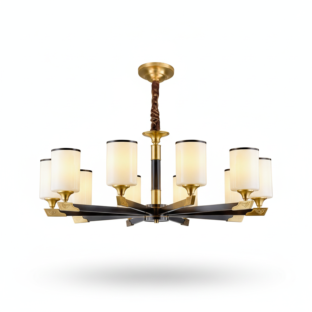 Aurelia Modern Glass Chandelier