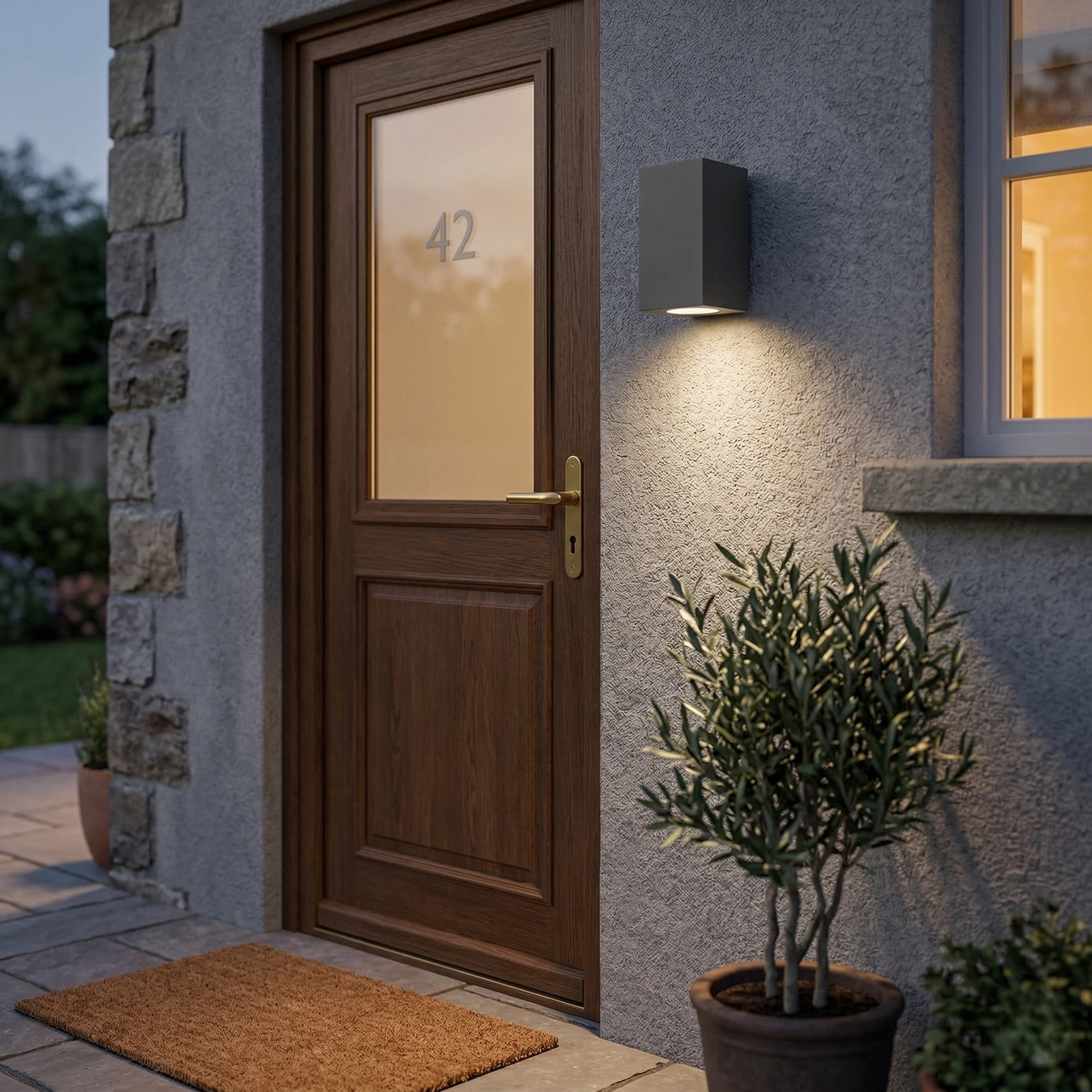 Kael Modern Waterproof Metal Outdoor Wall Light