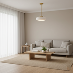 Shard Nordic Brass Glass Pendant Light