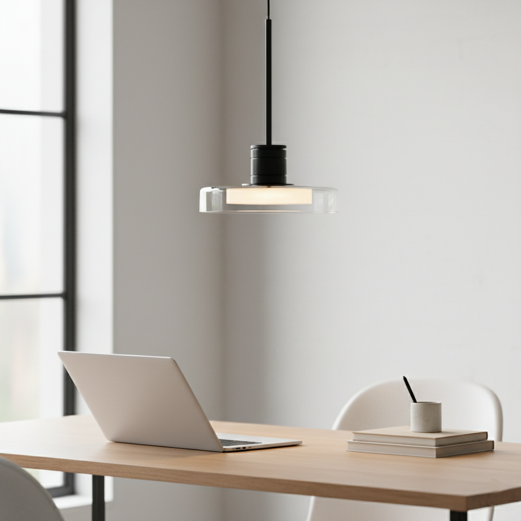 Iron Acrylic French Style Pendant Light