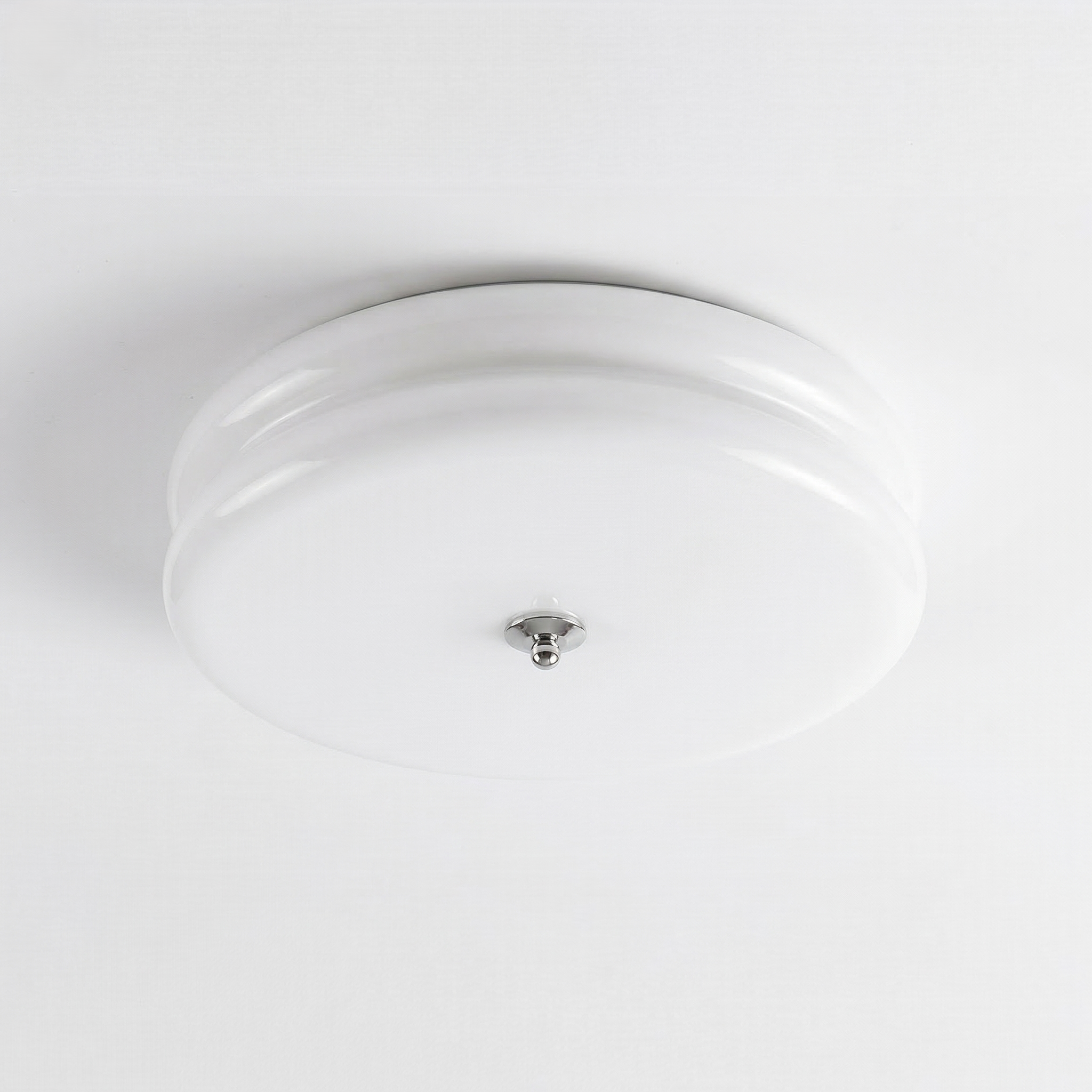 Aurelio Art Deco Vintage Glass Ceiling Light