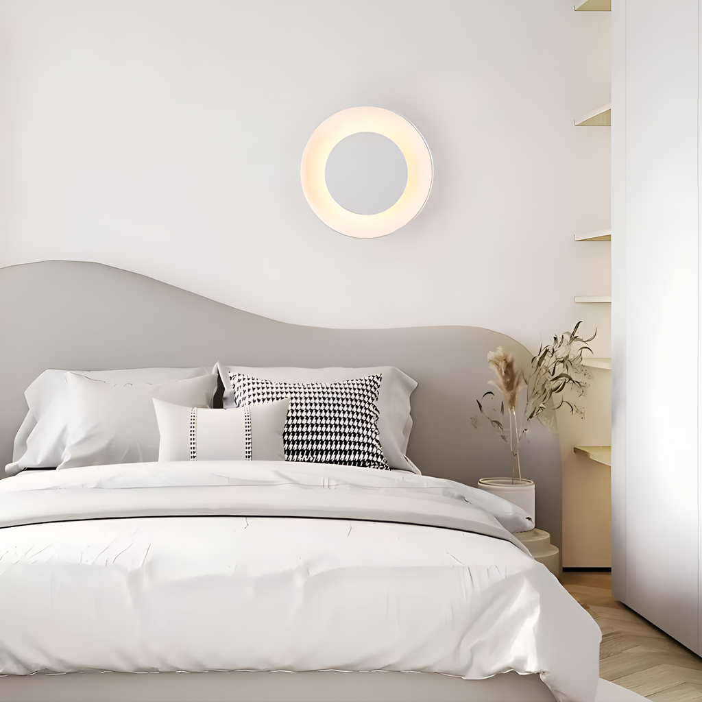 Ginevra Nordic Gypsum Acrylic Wall Light