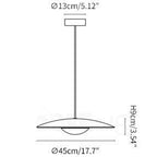 Ginger Nordic Metal Pendant Light