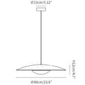 Ginger Nordic Metal Pendant Light