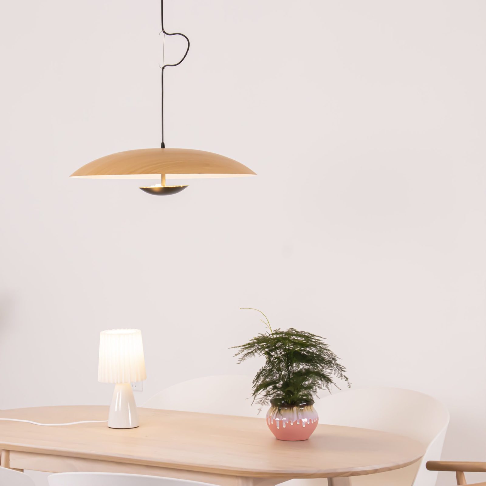 Ginger Nordic Metal Pendant Light