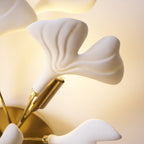 Ginkgo Valley Ceramic Wall Light