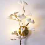Ginkgo Valley Ceramic Wall Light