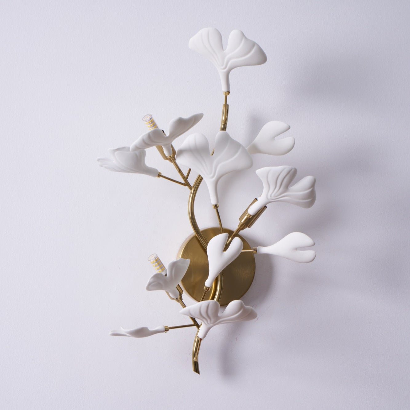 Ginkgo Valley Ceramic Wall Light