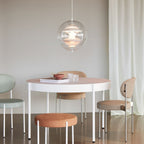 Luminous Sphere Modern Metal Acrylic Pendant Light