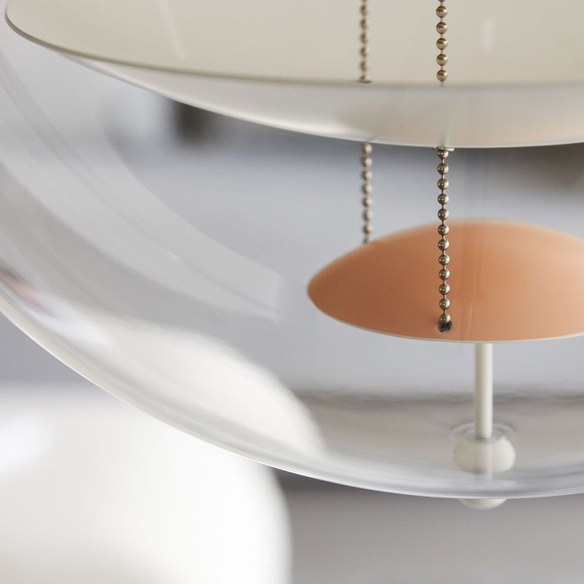 Luminous Sphere Modern Metal Acrylic Pendant Light