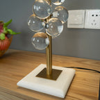 Nordic Crystal Bubble Ball Table Lamp