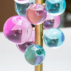 The Globe Radiance Retro Marble Glass Table Lamp