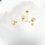 Nordic Tree Branch Multi-Head Wrought Iron LED Chandelier