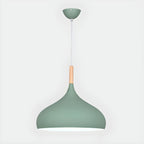 Nordic Wood Macaroon Pendant Light
