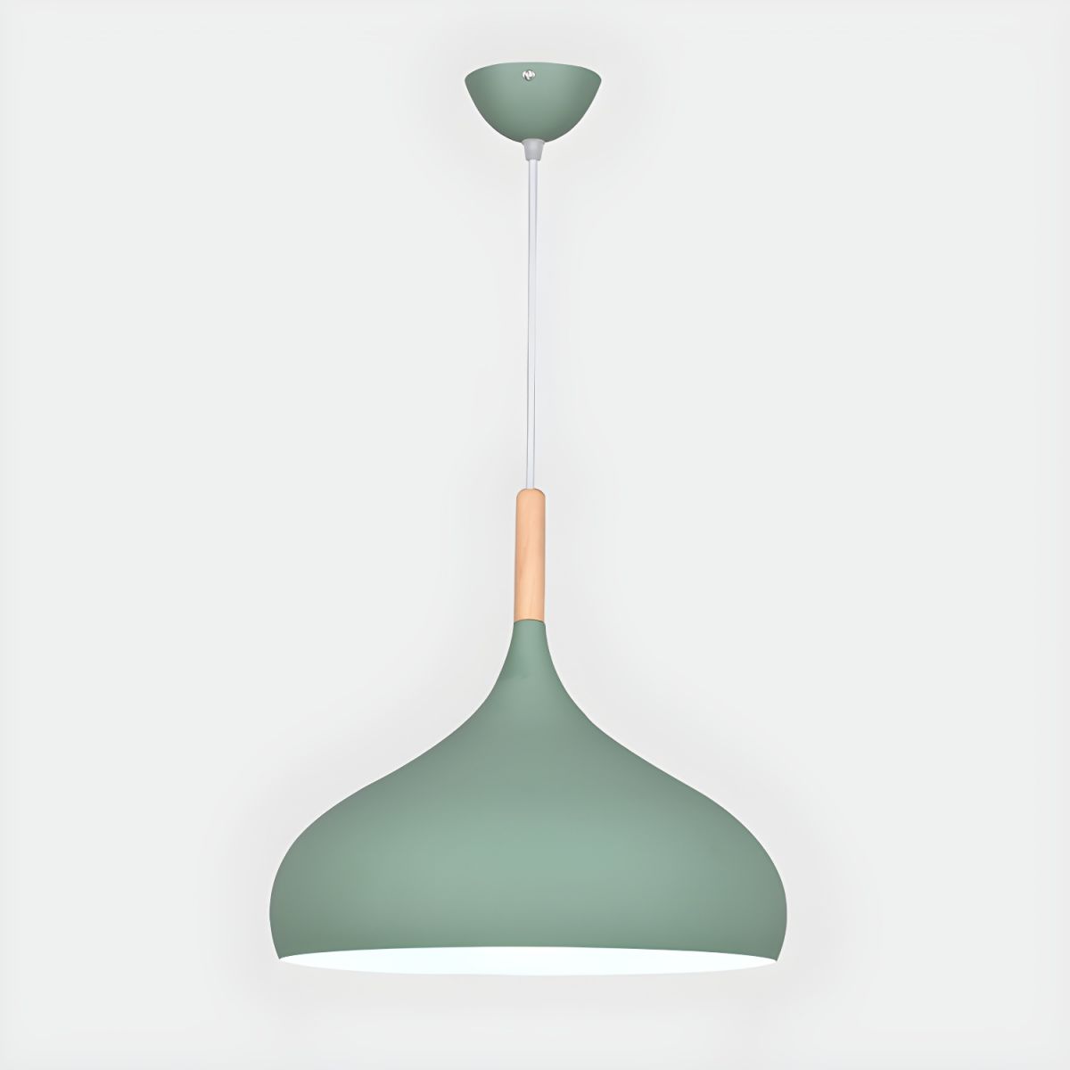 Nordic Wood Macaroon Pendant Light