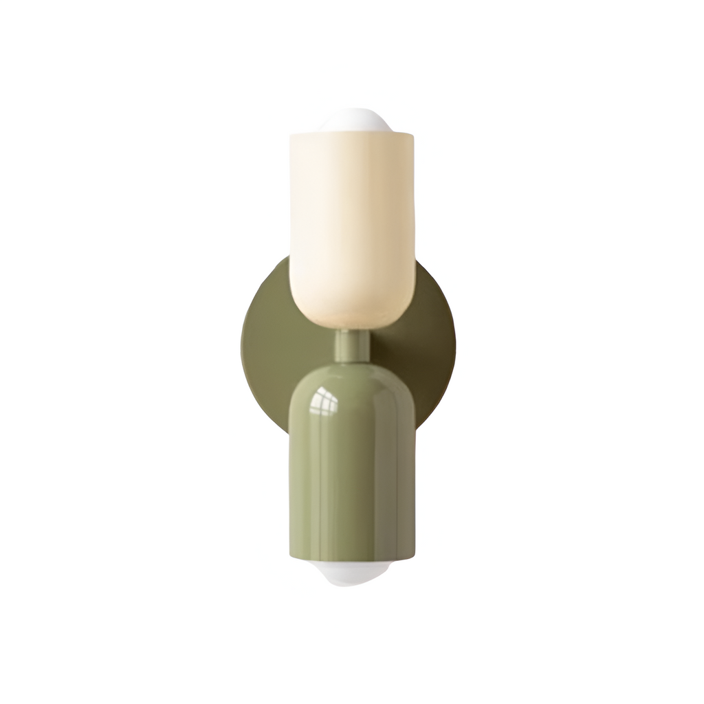 Nordic Colorful Double Head Iron Wall Light