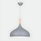 Nordic Wood Macaroon Pendant Light