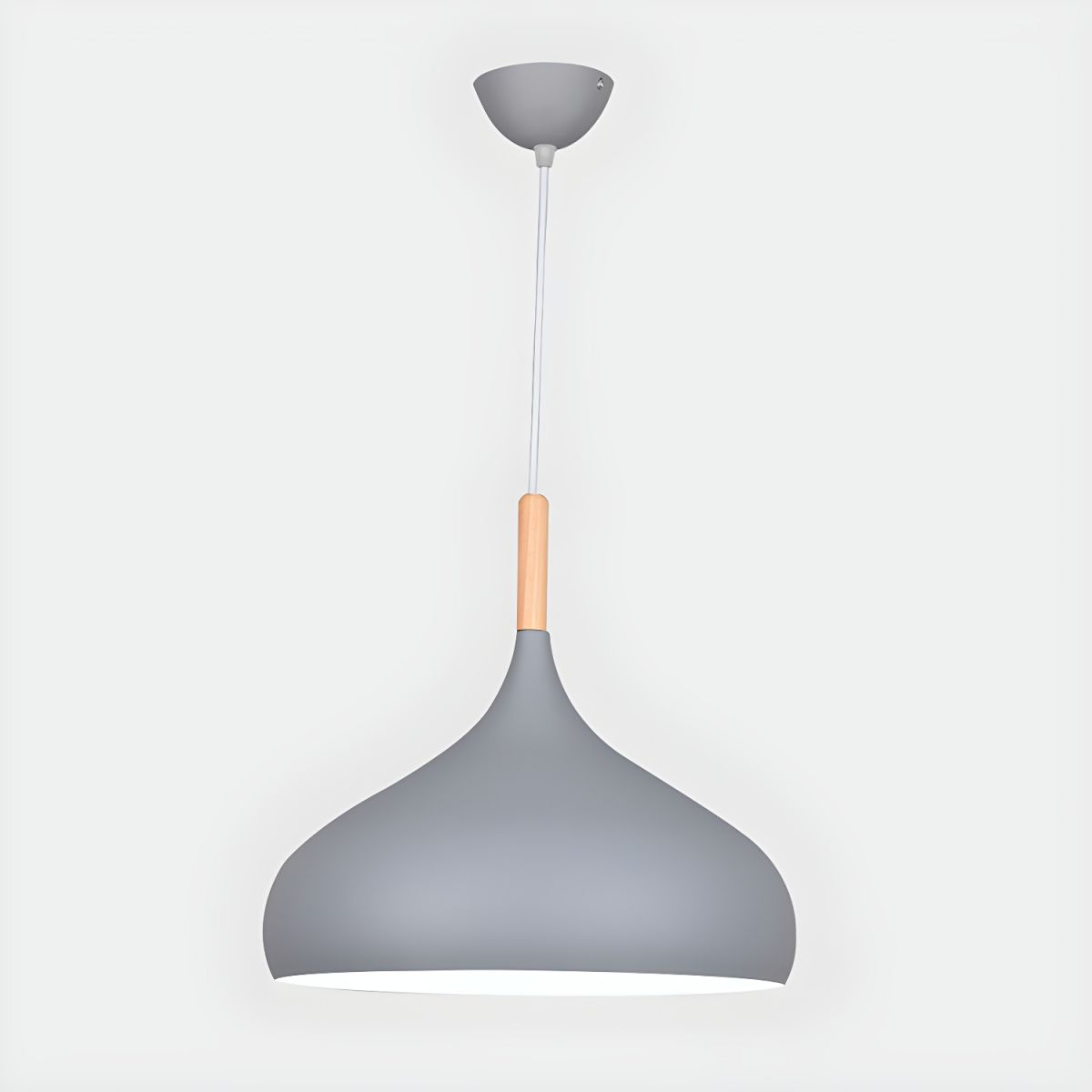 Nordic Wood Macaroon Pendant Light