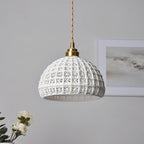Nordic Clarity Ceramic Pendant Light