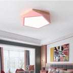 Macaron Pentagonal LED Ceiling Light