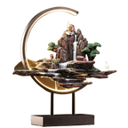 Misty Mountain Incense Burner Lamp