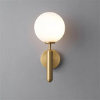 Minimalist Globe Mystical Radiance Wall Light