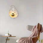 Artisan Shell Resin Wall Light