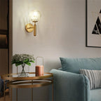 Minimalist Globe Mystical Radiance Wall Light