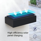 Modern Solar IP65 Waterproof Sensor Outdoor Wall Light