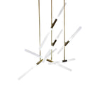 Hash Asymmetric Modern Metal Minimalist Chandelier