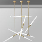 Hash Asymmetric Modern Metal Minimalist Chandelier