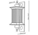 The Lantern of Time Retro Outdoor Waterproof Wall Lamp