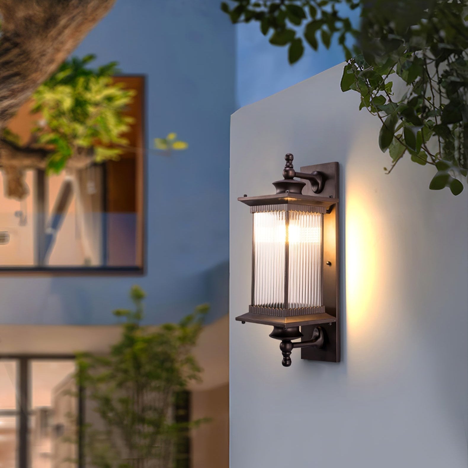 The Lantern of Time Retro Outdoor Waterproof Wall Lamp