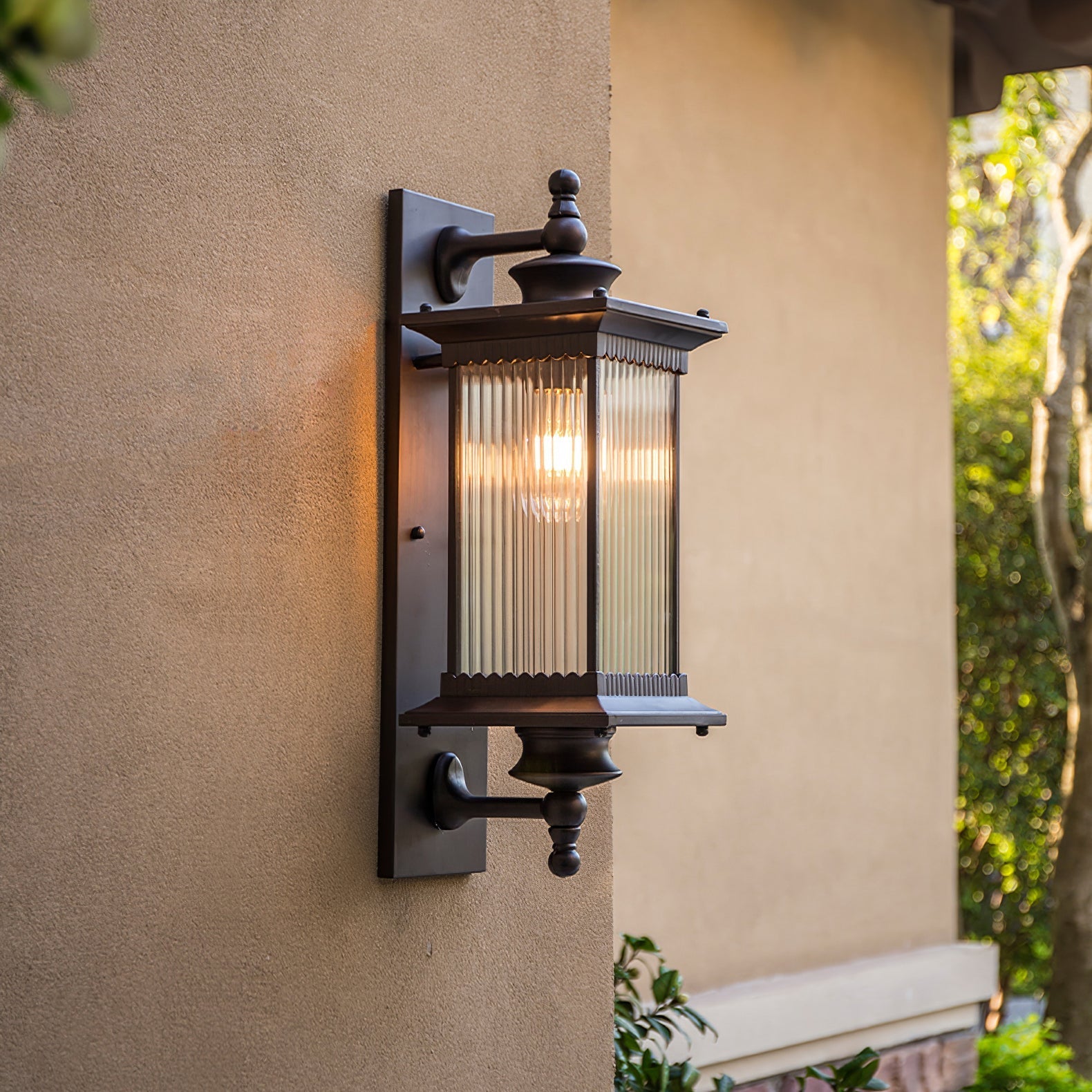 The Lantern of Time Retro Outdoor Waterproof Wall Lamp