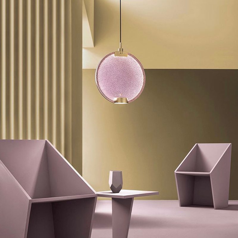 Brass frame Horo Pendant Light