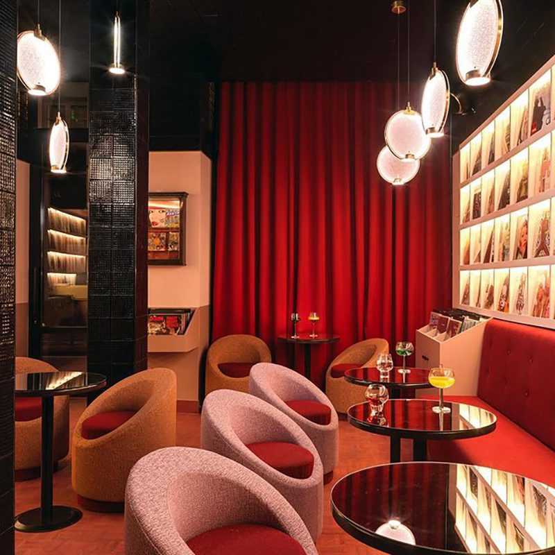 Brass frame Horo Pendant Light
