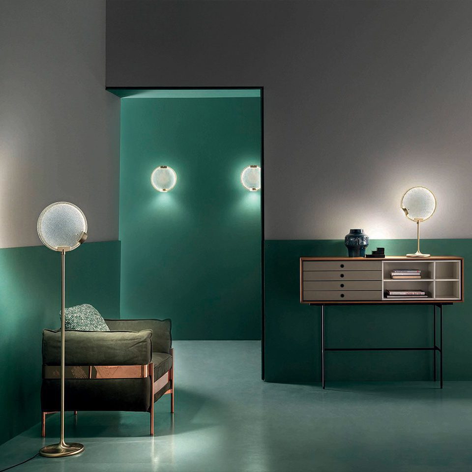 Brass frame Horo Pendant Light