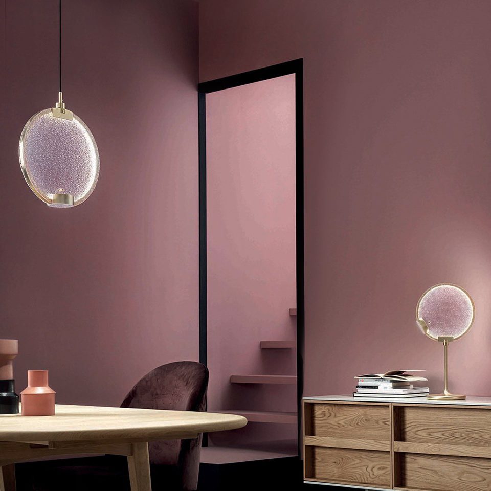 Brass frame Horo Pendant Light