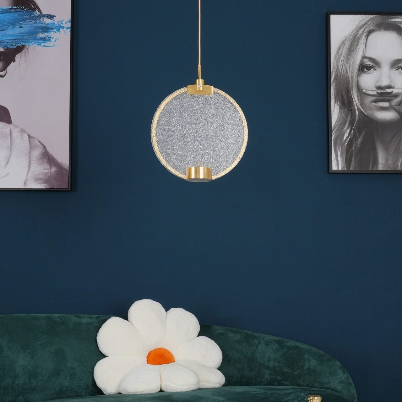 Brass frame Horo Pendant Light