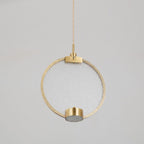 Brass frame Horo Pendant Light