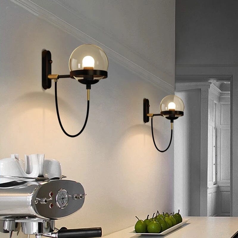 Modern Sphere Wall Light