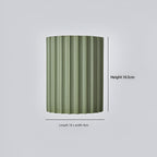 Nordic Resin Clarity Minimalist Wall Light