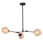 Nordic Tree Branch Multi-Head Wrought Iron LED Chandelier