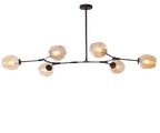 Nordic Tree Branch Multi-Head Wrought Iron LED Chandelier